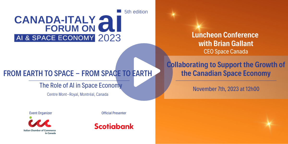 Collaborating to support the growth of the Canadian Space Economy
